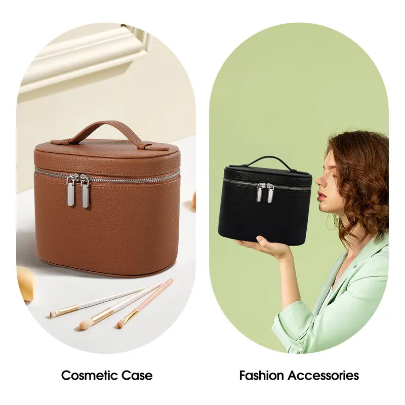 Travel Cosmetic Case 🔥 Compact Makeup Organizer