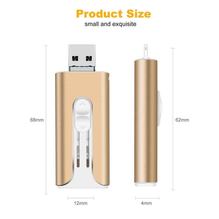 🔥Flash Sale 50% OFF!🔥 4-in-1 USB Flash Drive 32~1TB✨For Phones& Computers