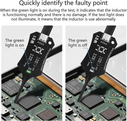 Type-C Inductance Tester Motherboard Coil Tester, Electronic Circuit Board Inductor Detector
