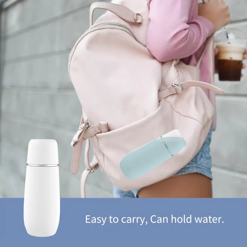 💧 Portable Bidet with Extendable Retractable Nozzle 🧼 – Perfect for Wudu & Daily Hygiene, 13.5 oz, Leak-Proof