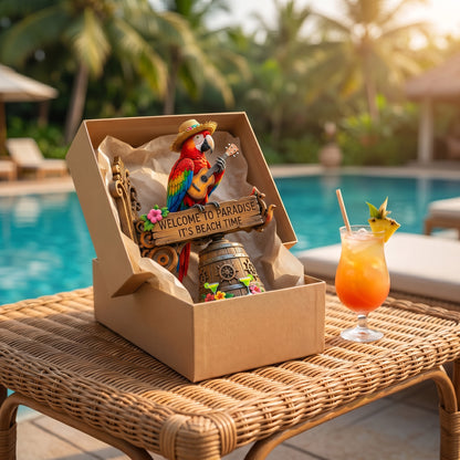 🔥Last Day 49% OFF Sola🔥-🐠 "Island Vibes Lover Paradise Welcome to Paradise" Tropical Wall Bell