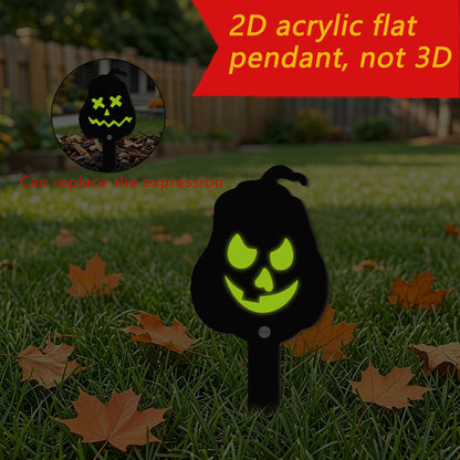 🎃🔥Halloween Sale 50% OFF🔥 Luminous Acrylic Pumpkin Garden Stake