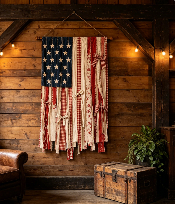 🔥49% Off Sale  | ⭐ American Flag Hanging Decoration