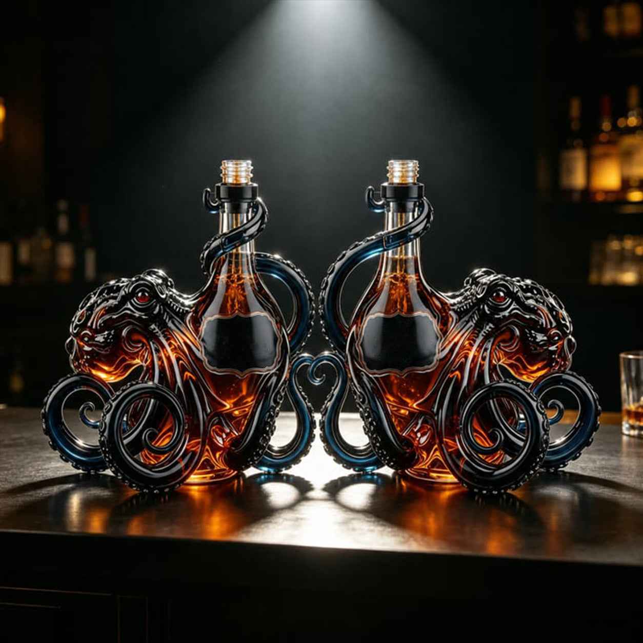The Kraken Rum Edition 3D Octopus Bottle 🐙🥃