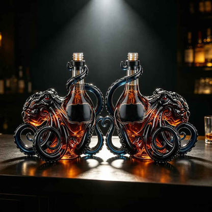 The Kraken Rum Edition 3D Octopus Bottle 🐙🥃