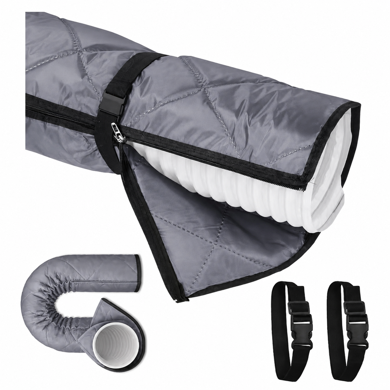 📢📢50% OFF !! ⏰Reduce Hot Heat🍃Portable Air Conditioner Hose Cover