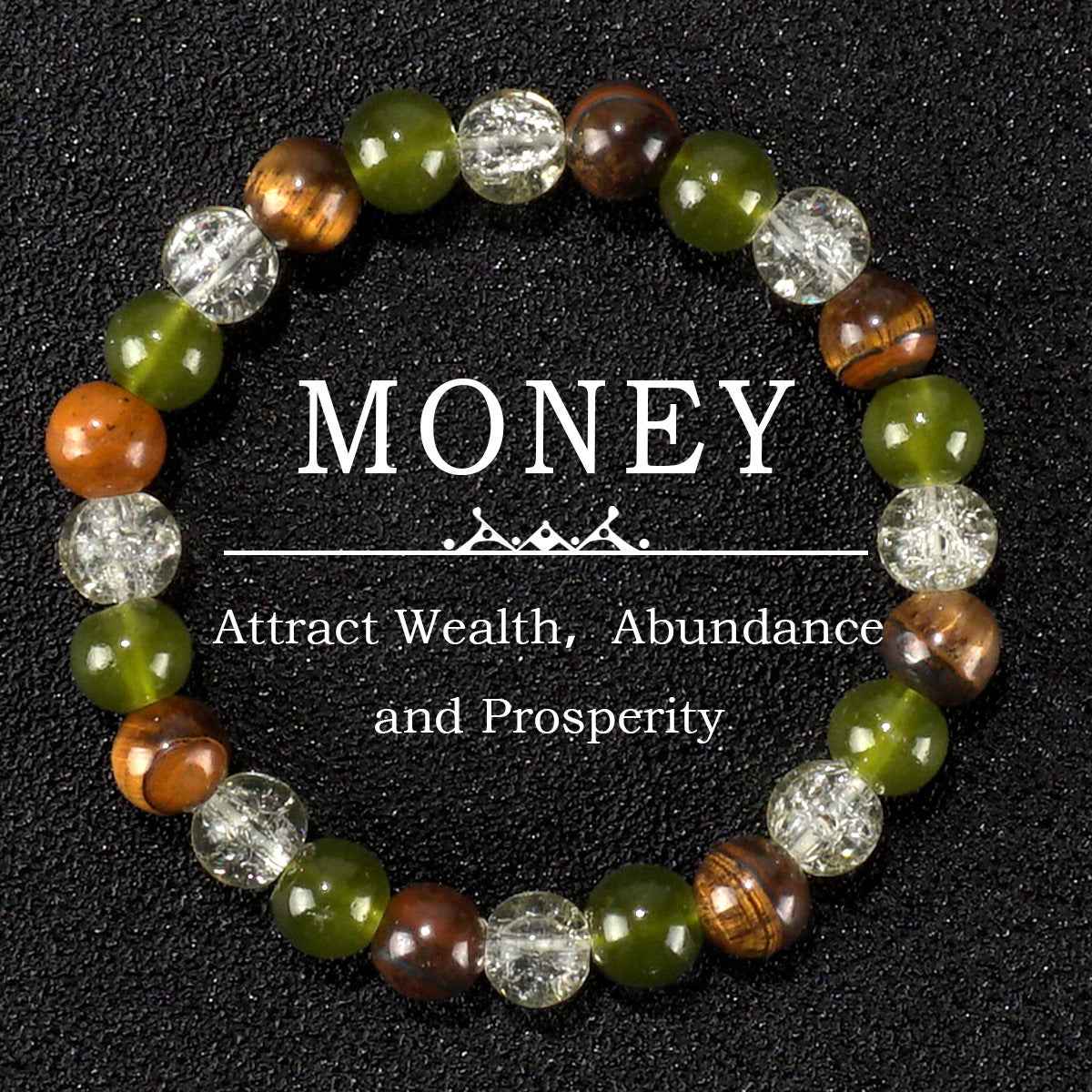 ✨ Blue Friendship Beaded Crystal Bracelet | Aventurine & Tiger Eye Fashion Jewelry
