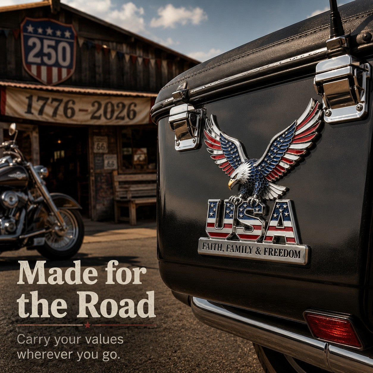 🔥 Today Only 49% OFF 🇺🇸 Patriotic Metal Emblem Collectible