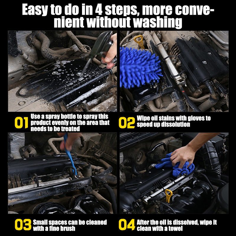 💦 Heavy-Duty Engine Cleaner | Easy Rinse Grease Remover
