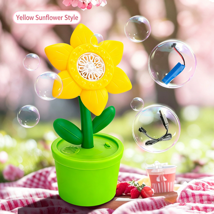 🫧 Automatic Bubble Blower | Kids Party Outdoor Bubble Machine