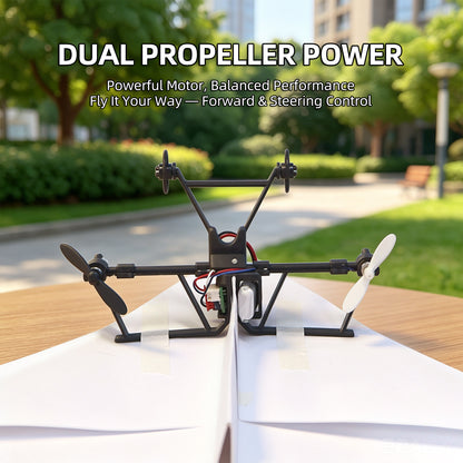 ✈️ Turn Any Paper Airplane Into a Real RC Flyer