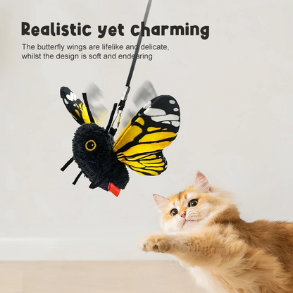 🐱✨ NEW ARRIVAL — Your Cat’s New Favorite Toy! 🦋💨