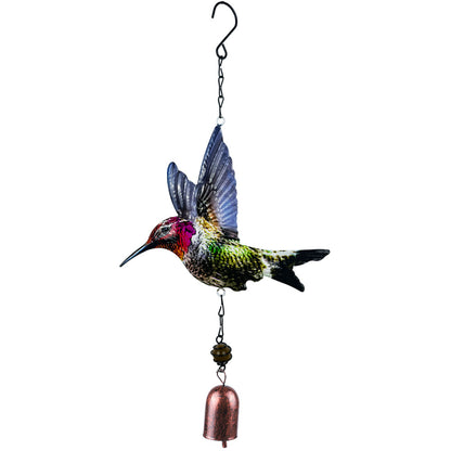 🎁 Buy 1 Get 1 FREE🐦Iron Art Hummingbird Wind Chime | Outdoor Hanging Ornament