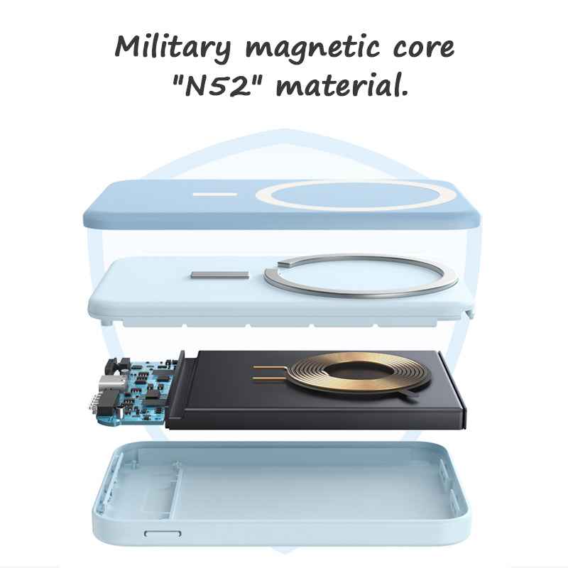 MagSafe Series | 10000/5000mAh Power Bank Charger (Two in one)