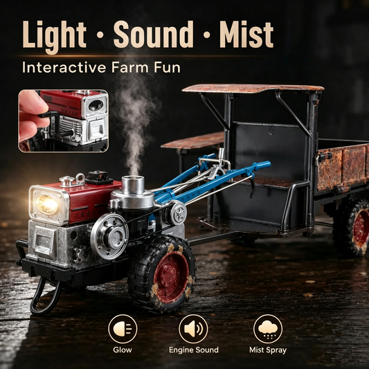 🚜🔥 Today 49% OFF🔥 Vintage Alloy Tractor Model | Classic Farmhouse Decor & Collectible Display