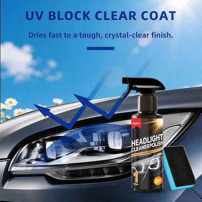🚗 No-Sand Headlight Restoration Kit | Restores Yellow & Oxidized Headlights