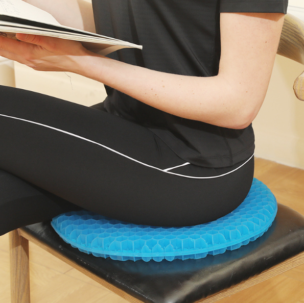 💺 Donut Gel Seat Cushion | Tailbone & Sciatica Pain Relief