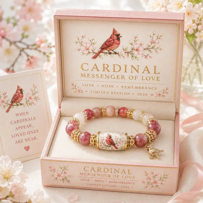 2026 Limited Edition Bracelet💜Love, Remembrance & Cardinal Blessings🌸🕊️