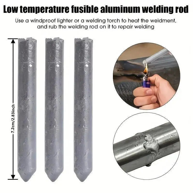 🔥 Aluminum Welding Rods | Low-Temperature Fast-Melting Repair