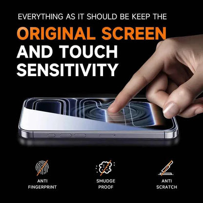 🛡️ Screen Protector | HD Clear or Privacy Protection | Dust-Free Install