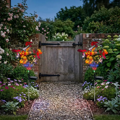 🏠Light Your Garden🦋 Solar Butterfly Garden Light  – Realistic Colorful Decor for Lawn & Pathway ✨