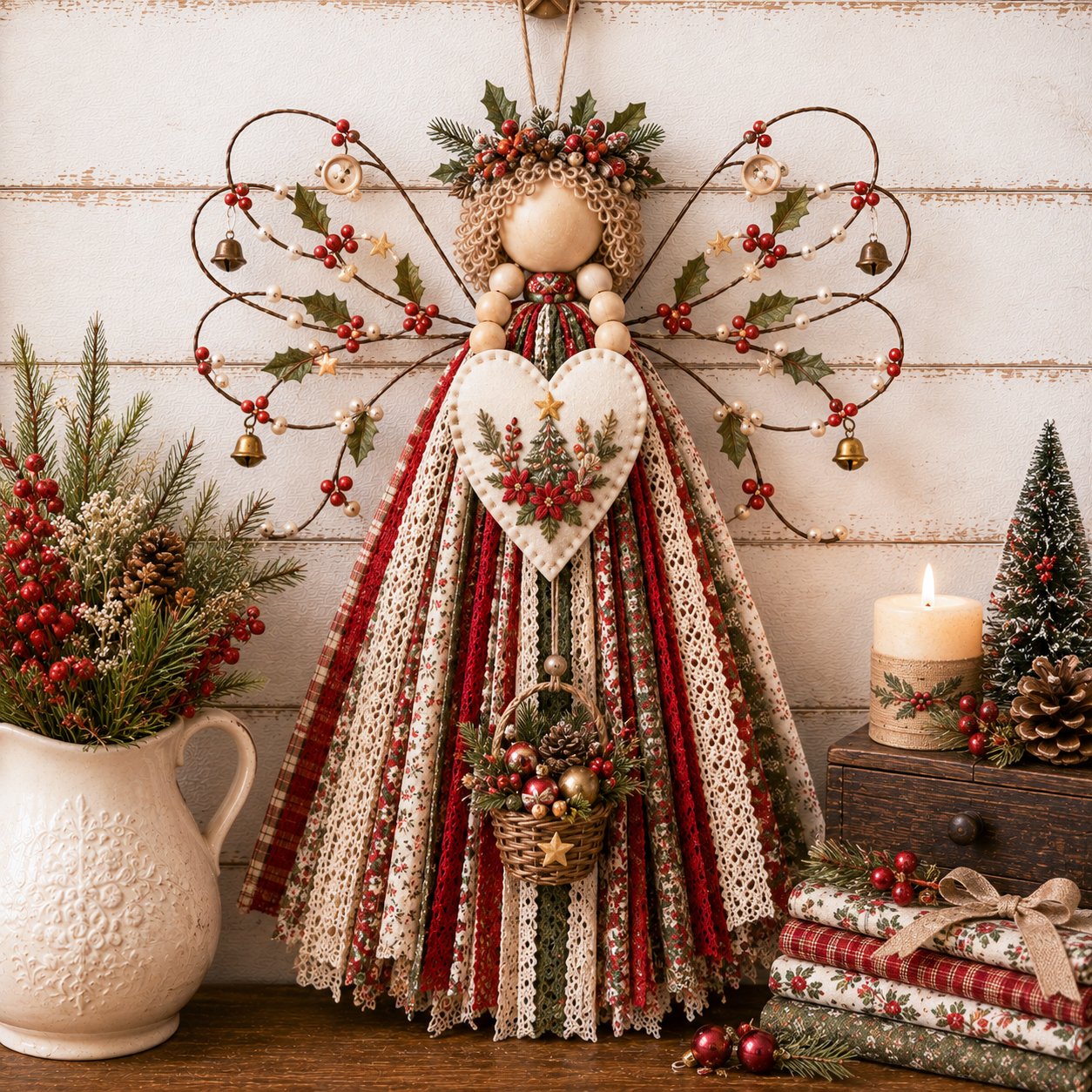🔥HOT SALE - 🪽 Angel Fabric Hanging DIY Kit