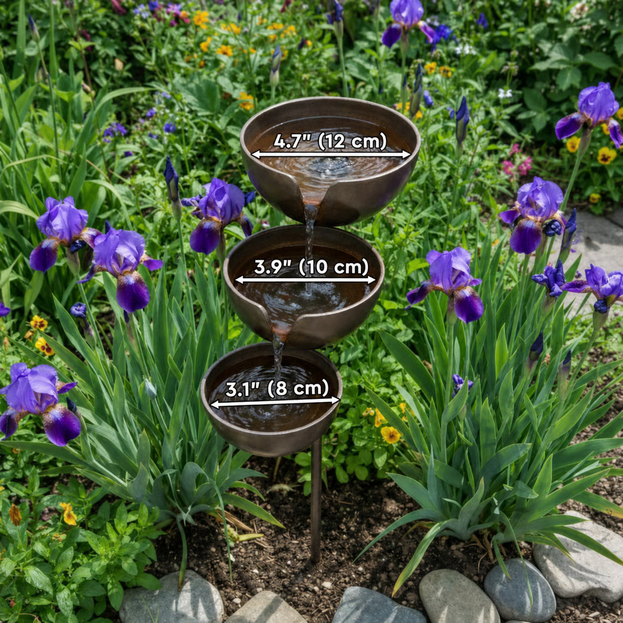 🐦 🔥Today 49% OFF🔥 Rain Catcher Bird Bath | Bring Life Back to Your Garden with Charming Bird-Friendly Decor