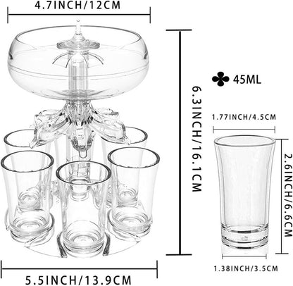 (💥HOT SALE-40% OFF💥)2026 New 6 Shot Liquor Dispenser
