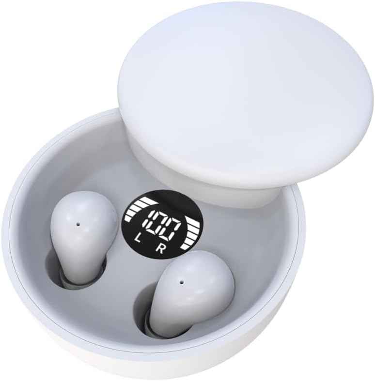 🎧 Mini Invisible Bluetooth Earbuds | Sleep Friendly Wireless Headphones