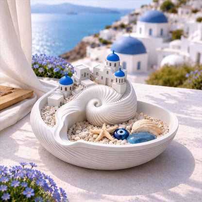 🌊 Bring Santorini Home – 49% OFF Catchall Bowl