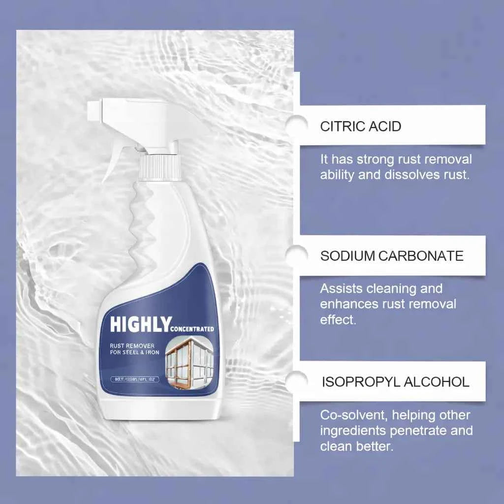 🧽 Rust Remover Cleaner | Stainless Steel Cleaning Solution
