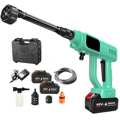 💦✨ Limited Time 50% OFF✨ Cordless Pressure Washer | 1000 PSI High-Pressure Cleaning with Rechargeable Battery