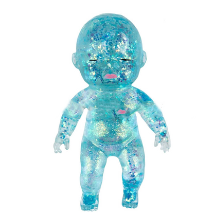 🧸 Squishy Baby Glitter Toy | Slow Rising Stress Relief Fidget
