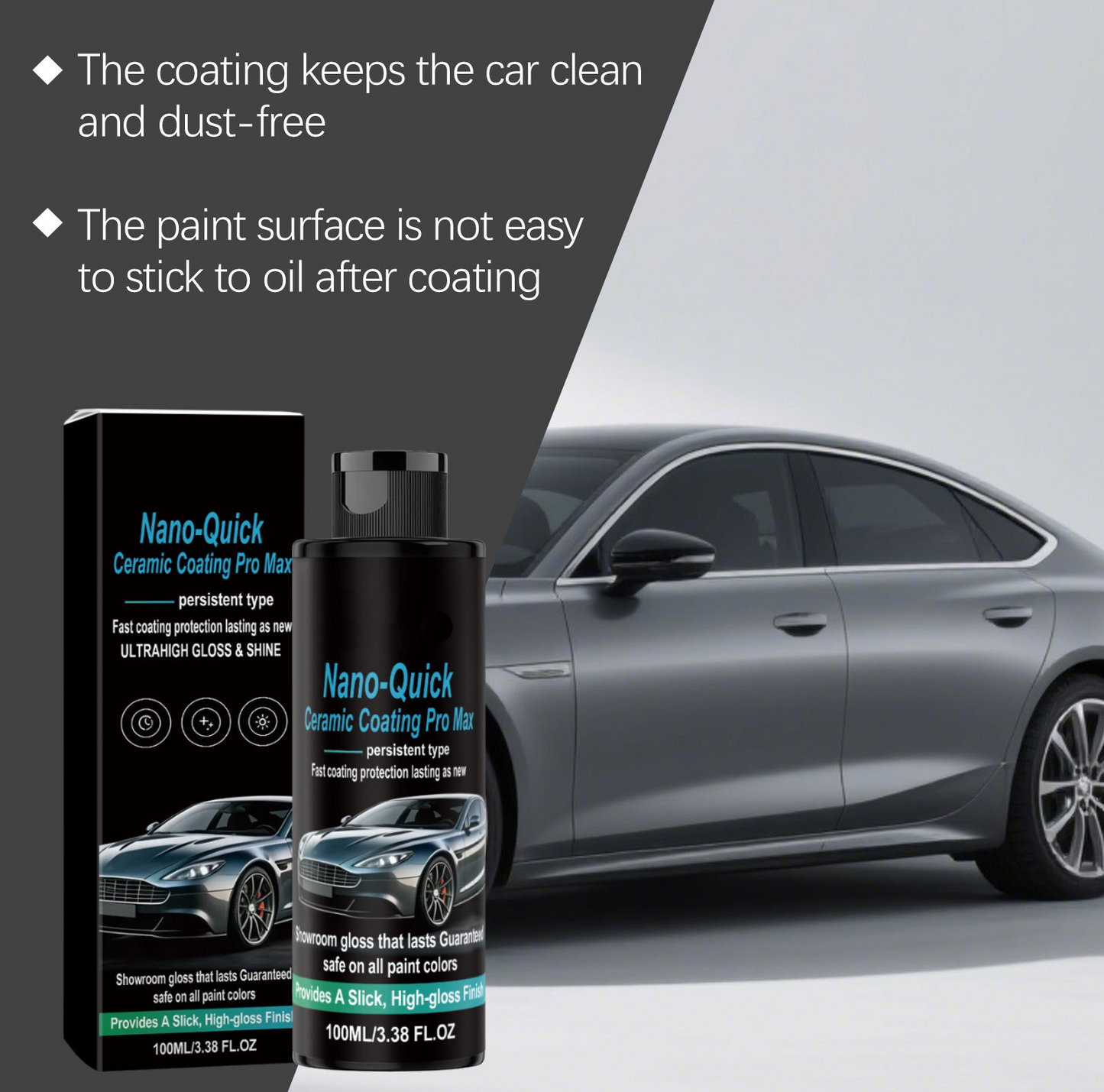 ✨ Professional Ceramic Coating | Water-Repellent & Dust-Resistant Shield