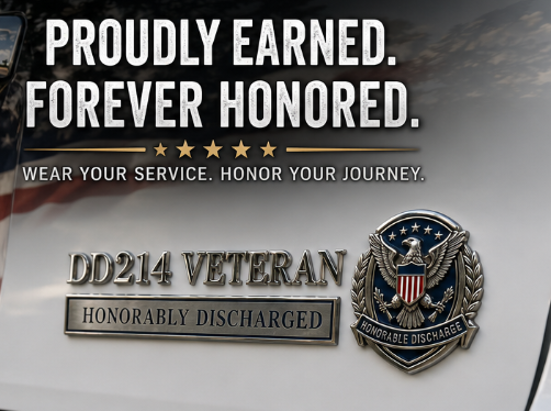 🔥 Today 49% OFF🔥 Veteran Honorable Discharge Commemorative Plaque