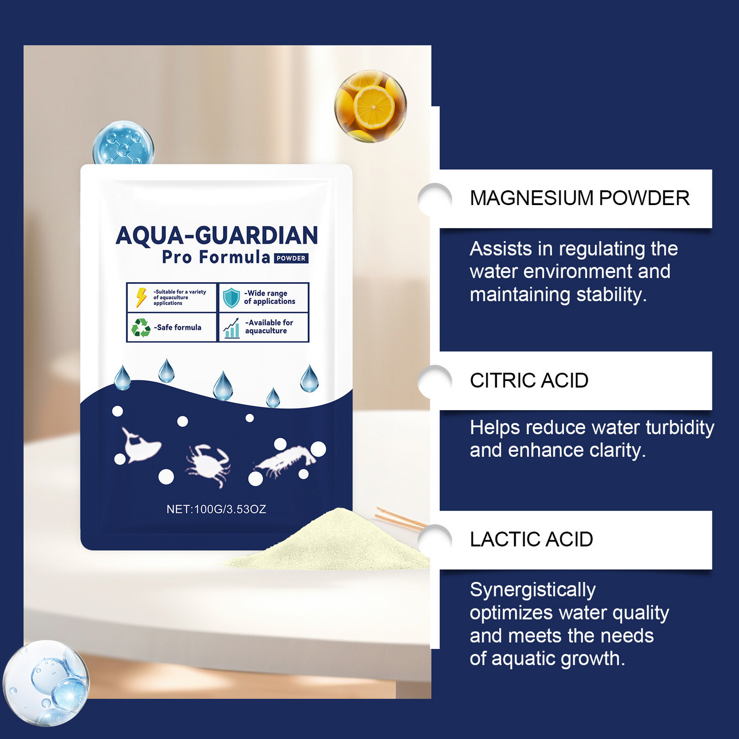 🌊 🔥 Crystal Clear Water Treatment | Fast-Acting Clarifying Powder Solution