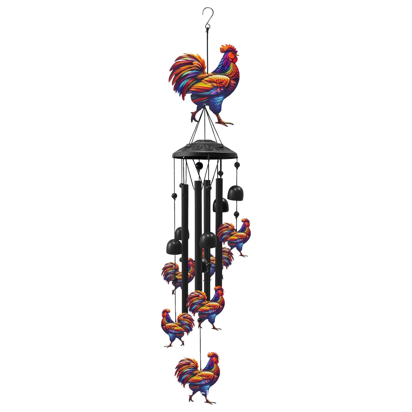 🐦 Hummingbird Wind Chimes | Outdoor Garden Metal Decor
