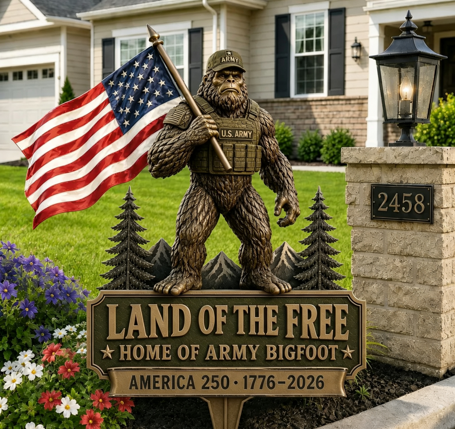 ✨Limited Offer 49% OFF✨ Military Bigfoot Lawn Decor