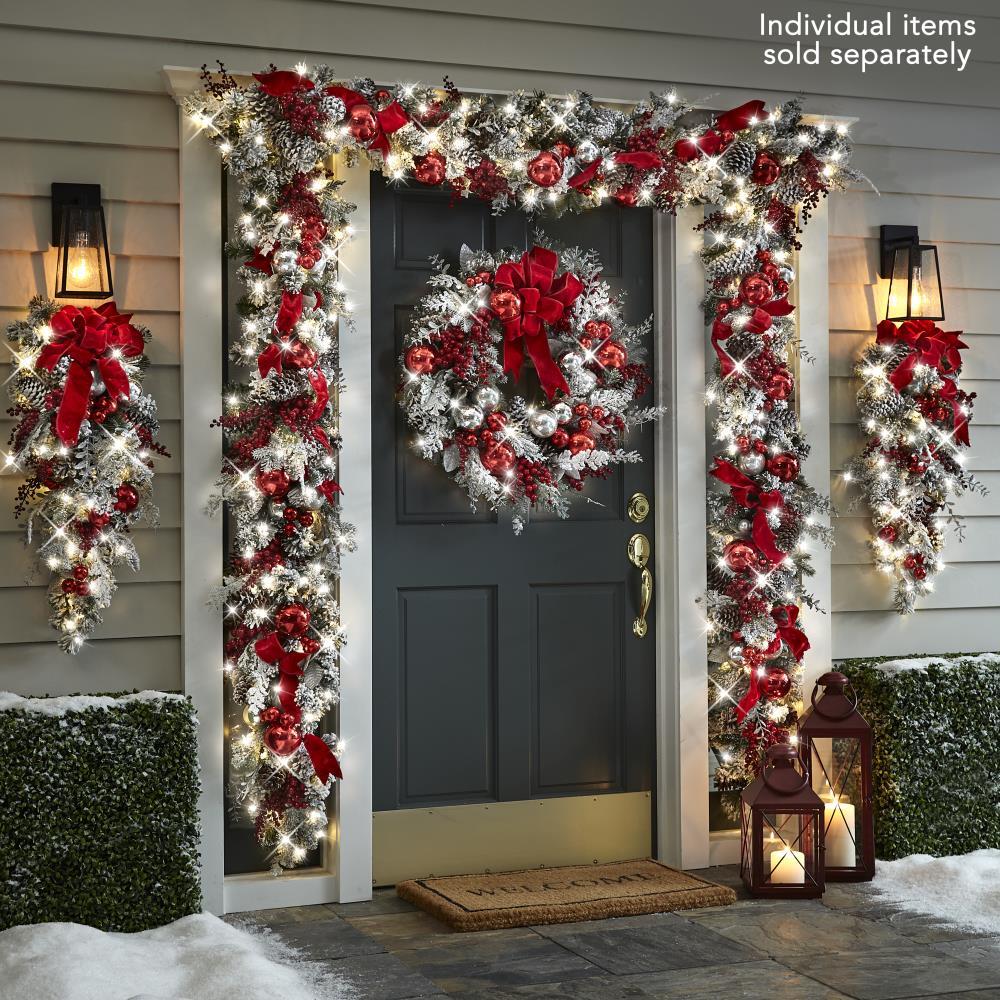 Extra large set (50CM garland*1, 60cm upside-down tree*2, 1.2m rattan*1, 1.5m rattan*2) (6PCS)