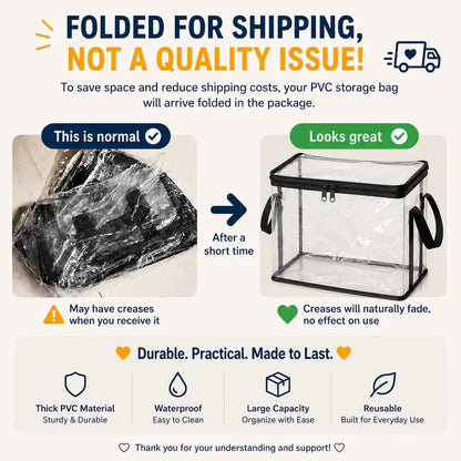 ✨ Large Capacity Storage Bag | Clothes & Blanket Organizer