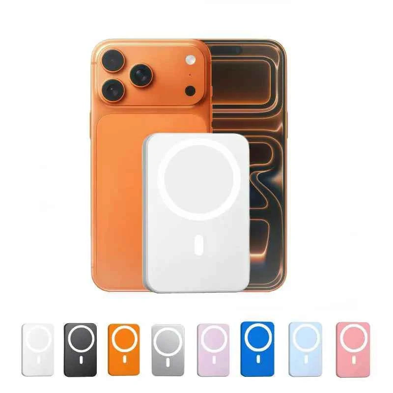 ⚡ 5000mAh MagSafe Power Bank | Wireless Fast Charger for iPhone
