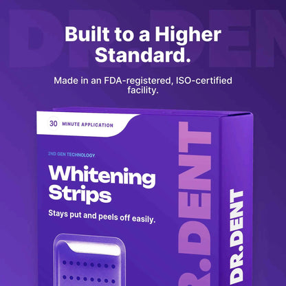 ✨ Teeth Whitening Strips | Peroxide-Free & Gentle Formula