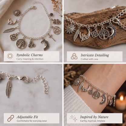 🔥Limited Time 50% Off✨Vintage Witchy Charm Bracelet