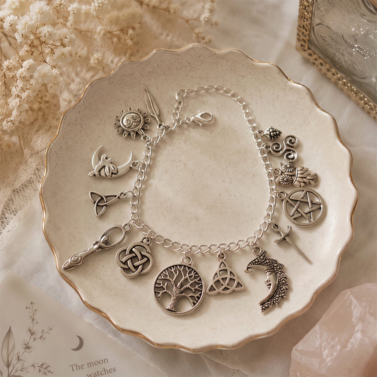 🔥Limited Time 50% Off✨Vintage Witchy Charm Bracelet
