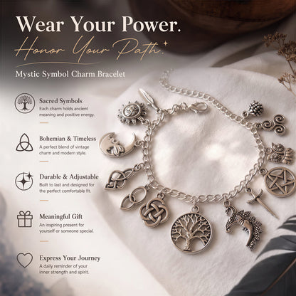 🔥Limited Time 50% Off✨Vintage Witchy Charm Bracelet
