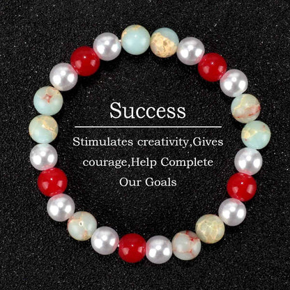 ✨ Blue Friendship Beaded Crystal Bracelet | Aventurine & Tiger Eye Fashion Jewelry