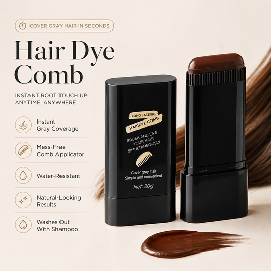 🧔‍♂️ Waterproof Hair & Beard Filler Stick – Instant Gray Coverage ✨