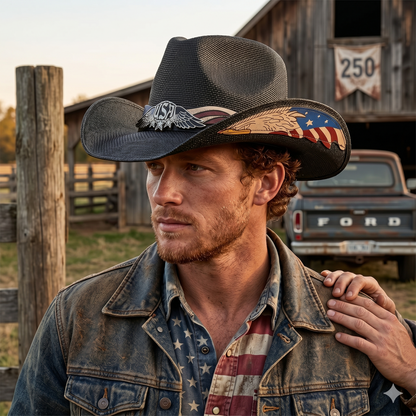 🤠 Celebrate America 250 🇺🇸 Patriotic Cowboy Hat Edition