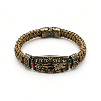 🔥Limited Time 49% OFF🎖️ Desert Storm Honor Commemorative Bracelet