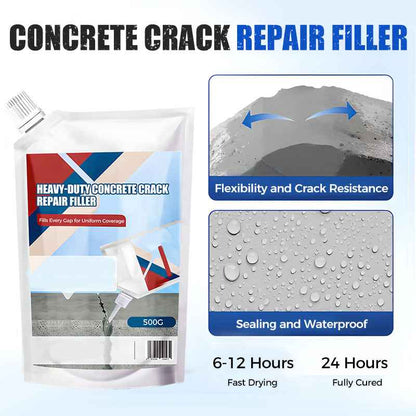 🔥New Upgrade🔥Heavy-Duty Concrete Crack Repair Adhesive